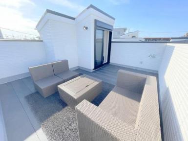 ■１８．４２平米のひろびろとした屋上テラス付き３ＬＤＫタイプ■長期優良住宅＆設計性能評価Ｗ取得